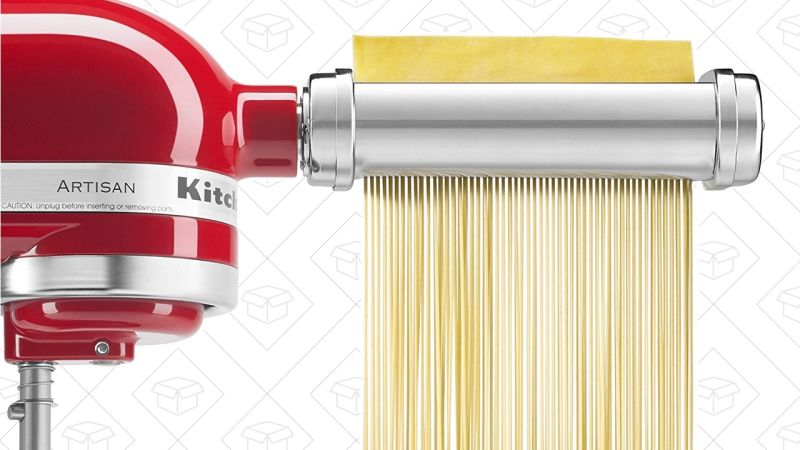 KitchenAid 3-Piece Pasta Roller & Cutter Set | $110 | Amazon